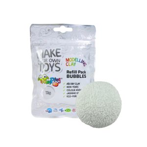 REFILL 18g - Jumping Bubbles - Kids Air Dry Foam Clay