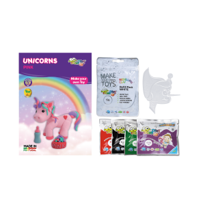 PINK - Unicorns Air Dry Clay Modelling Kit